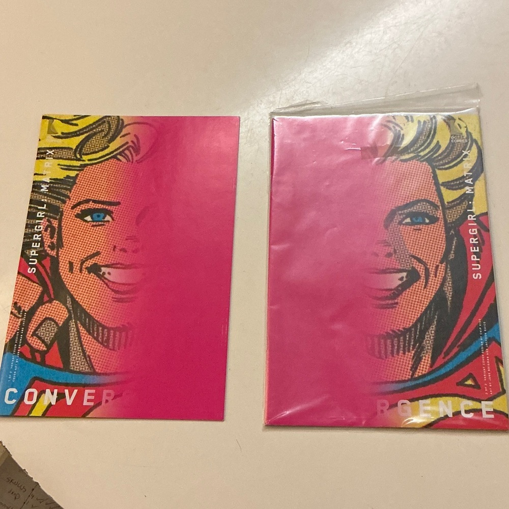 DC Comics Supergirl Comic Book with Vibrant Colors